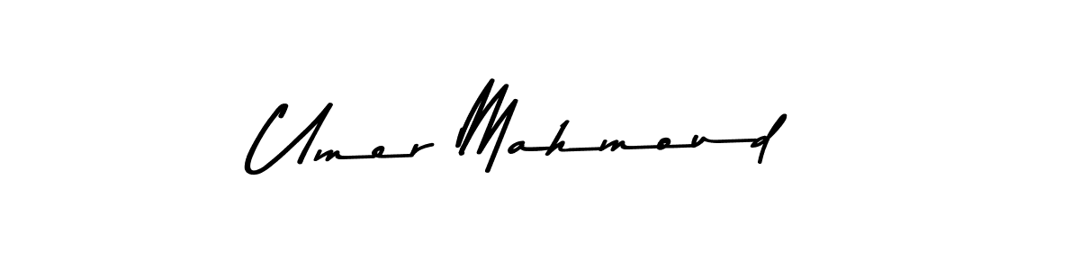 Umer Mahmoud stylish signature style. Best Handwritten Sign (Asem Kandis PERSONAL USE) for my name. Handwritten Signature Collection Ideas for my name Umer Mahmoud. Umer Mahmoud signature style 9 images and pictures png