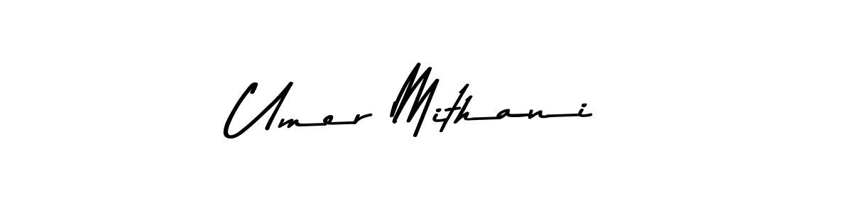 Design your own signature with our free online signature maker. With this signature software, you can create a handwritten (Asem Kandis PERSONAL USE) signature for name Umer Mithani. Umer Mithani signature style 9 images and pictures png