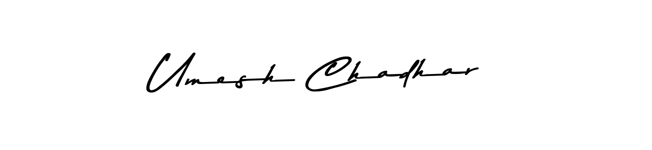 It looks lik you need a new signature style for name Umesh Chadhar. Design unique handwritten (Asem Kandis PERSONAL USE) signature with our free signature maker in just a few clicks. Umesh Chadhar signature style 9 images and pictures png