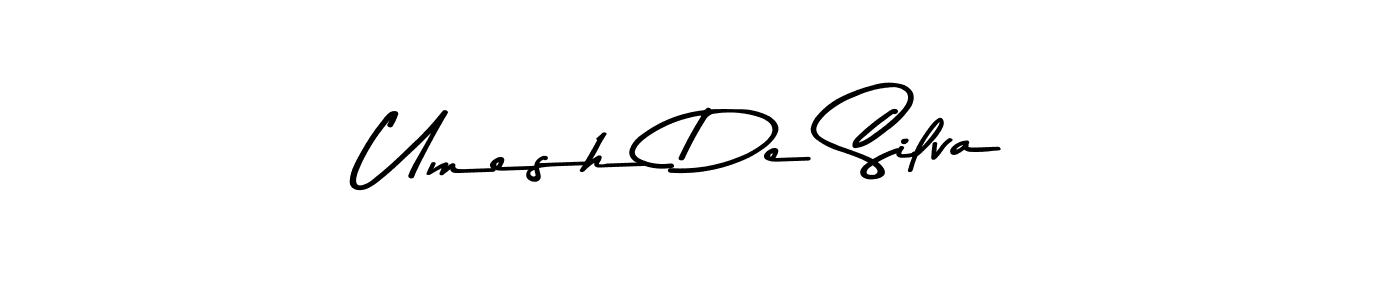 You can use this online signature creator to create a handwritten signature for the name Umesh De Silva. This is the best online autograph maker. Umesh De Silva signature style 9 images and pictures png