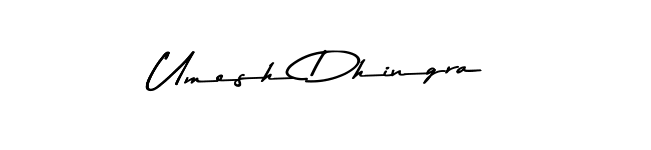 Design your own signature with our free online signature maker. With this signature software, you can create a handwritten (Asem Kandis PERSONAL USE) signature for name Umesh Dhingra. Umesh Dhingra signature style 9 images and pictures png