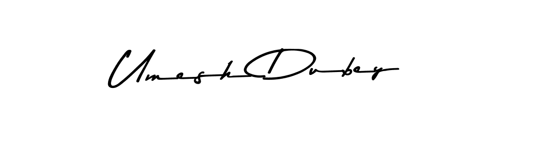 Also we have Umesh Dubey name is the best signature style. Create professional handwritten signature collection using Asem Kandis PERSONAL USE autograph style. Umesh Dubey signature style 9 images and pictures png