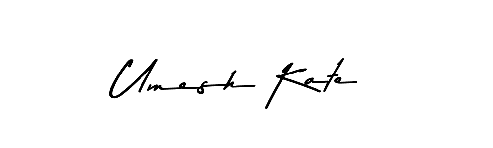 Here are the top 10 professional signature styles for the name Umesh Kate. These are the best autograph styles you can use for your name. Umesh Kate signature style 9 images and pictures png
