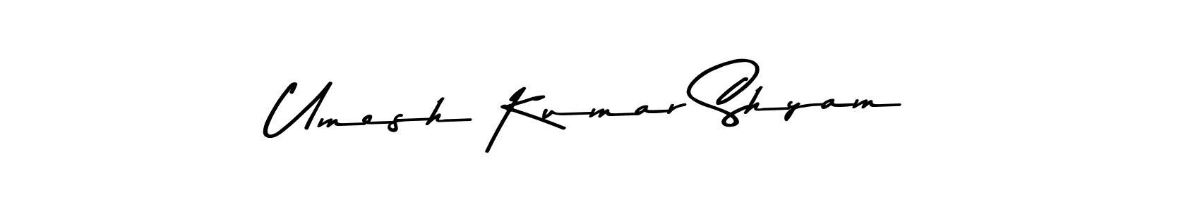 Also we have Umesh Kumar Shyam name is the best signature style. Create professional handwritten signature collection using Asem Kandis PERSONAL USE autograph style. Umesh Kumar Shyam signature style 9 images and pictures png