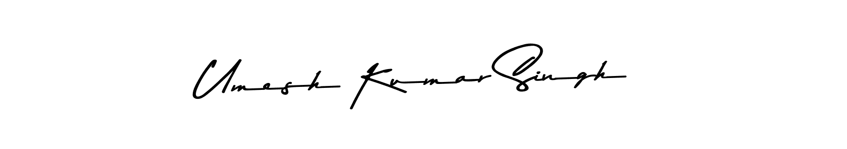 Also You can easily find your signature by using the search form. We will create Umesh Kumar Singh name handwritten signature images for you free of cost using Asem Kandis PERSONAL USE sign style. Umesh Kumar Singh signature style 9 images and pictures png