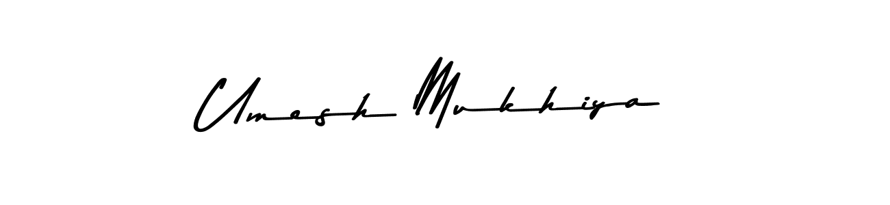 Also we have Umesh Mukhiya name is the best signature style. Create professional handwritten signature collection using Asem Kandis PERSONAL USE autograph style. Umesh Mukhiya signature style 9 images and pictures png