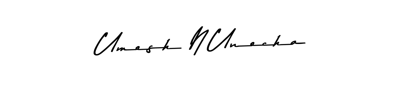 Make a beautiful signature design for name Umesh N Unecha. Use this online signature maker to create a handwritten signature for free. Umesh N Unecha signature style 9 images and pictures png