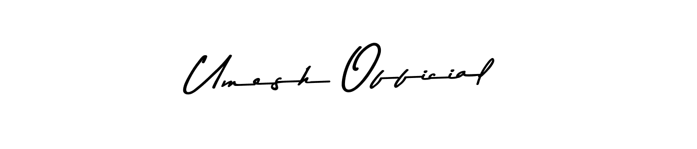 It looks lik you need a new signature style for name Umesh Official. Design unique handwritten (Asem Kandis PERSONAL USE) signature with our free signature maker in just a few clicks. Umesh Official signature style 9 images and pictures png