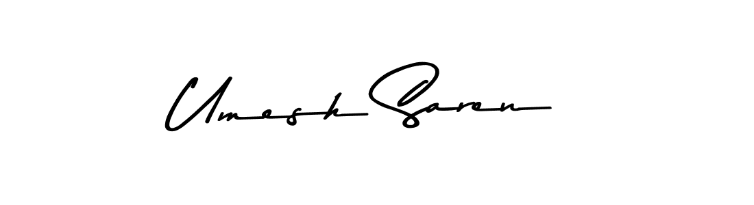 It looks lik you need a new signature style for name Umesh Saren. Design unique handwritten (Asem Kandis PERSONAL USE) signature with our free signature maker in just a few clicks. Umesh Saren signature style 9 images and pictures png