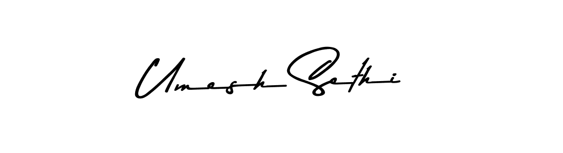 Also we have Umesh Sethi name is the best signature style. Create professional handwritten signature collection using Asem Kandis PERSONAL USE autograph style. Umesh Sethi signature style 9 images and pictures png