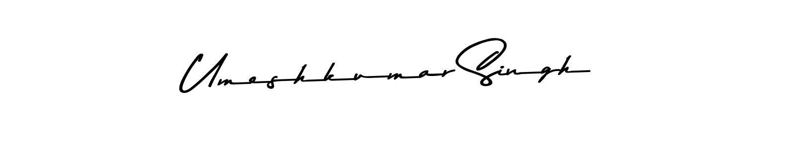You should practise on your own different ways (Asem Kandis PERSONAL USE) to write your name (Umeshkumar Singh) in signature. don't let someone else do it for you. Umeshkumar Singh signature style 9 images and pictures png