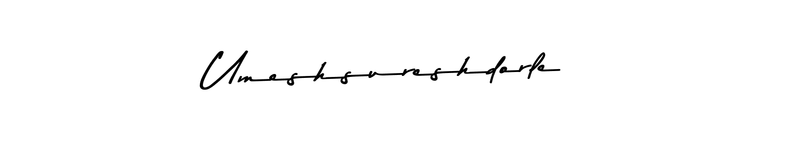 How to make Umeshsureshdorle signature? Asem Kandis PERSONAL USE is a professional autograph style. Create handwritten signature for Umeshsureshdorle name. Umeshsureshdorle signature style 9 images and pictures png