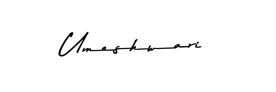 Umeshwari stylish signature style. Best Handwritten Sign (Asem Kandis PERSONAL USE) for my name. Handwritten Signature Collection Ideas for my name Umeshwari. Umeshwari signature style 9 images and pictures png