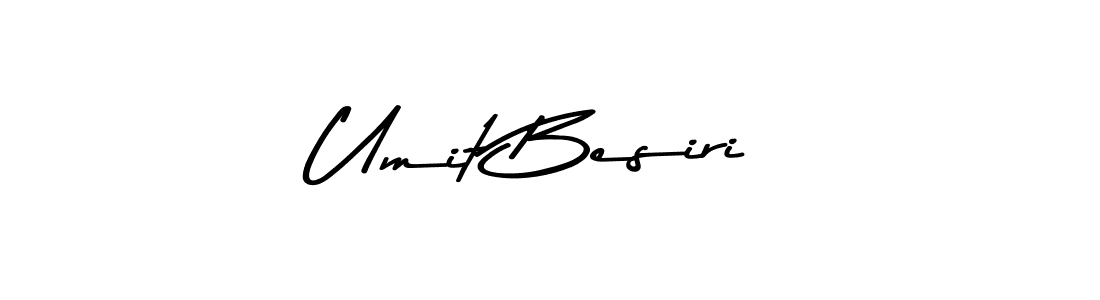 Similarly Asem Kandis PERSONAL USE is the best handwritten signature design. Signature creator online .You can use it as an online autograph creator for name Umit Besiri. Umit Besiri signature style 9 images and pictures png
