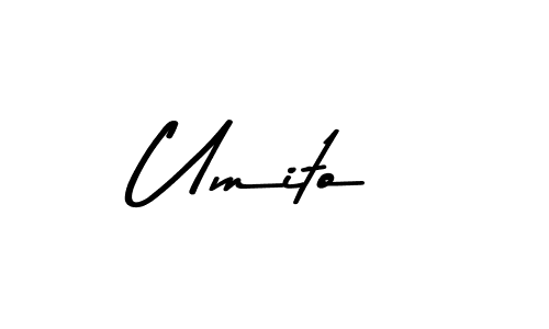 Umito stylish signature style. Best Handwritten Sign (Asem Kandis PERSONAL USE) for my name. Handwritten Signature Collection Ideas for my name Umito. Umito signature style 9 images and pictures png