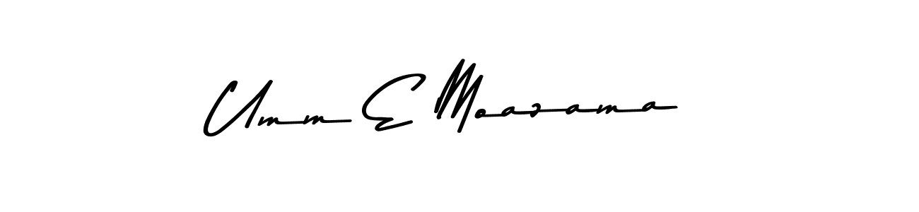 How to Draw Umm E Moazama signature style? Asem Kandis PERSONAL USE is a latest design signature styles for name Umm E Moazama. Umm E Moazama signature style 9 images and pictures png