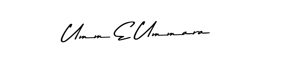 Also You can easily find your signature by using the search form. We will create Umm E Ummara name handwritten signature images for you free of cost using Asem Kandis PERSONAL USE sign style. Umm E Ummara signature style 9 images and pictures png