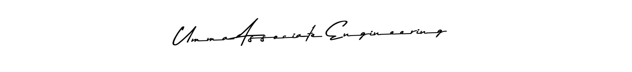Here are the top 10 professional signature styles for the name Umma Associate Engineering. These are the best autograph styles you can use for your name. Umma Associate Engineering signature style 9 images and pictures png
