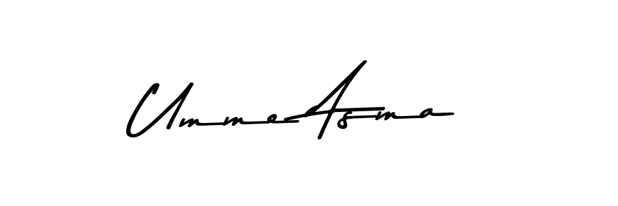 Also You can easily find your signature by using the search form. We will create Umme Asma name handwritten signature images for you free of cost using Asem Kandis PERSONAL USE sign style. Umme Asma signature style 9 images and pictures png