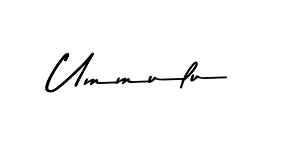 Make a beautiful signature design for name Ummulu. Use this online signature maker to create a handwritten signature for free. Ummulu signature style 9 images and pictures png