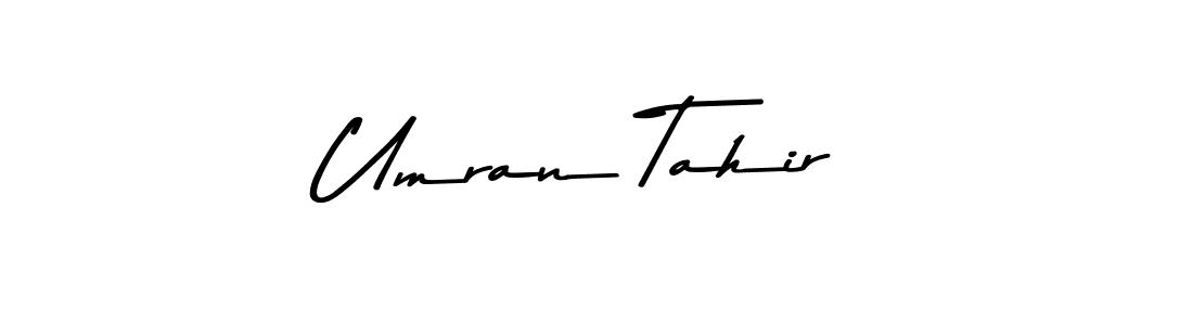 Make a beautiful signature design for name Umran Tahir. Use this online signature maker to create a handwritten signature for free. Umran Tahir signature style 9 images and pictures png