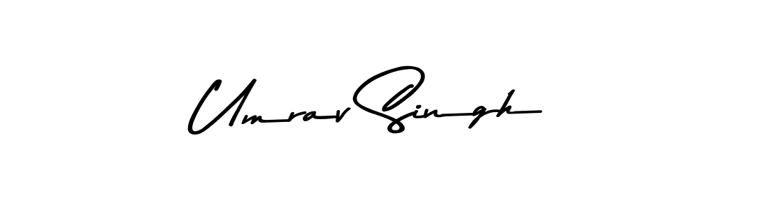 How to make Umrav Singh signature? Asem Kandis PERSONAL USE is a professional autograph style. Create handwritten signature for Umrav Singh name. Umrav Singh signature style 9 images and pictures png