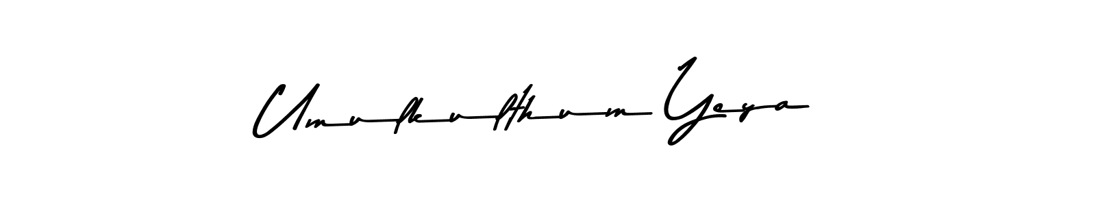 Make a short Umulkulthum Yeya signature style. Manage your documents anywhere anytime using Asem Kandis PERSONAL USE. Create and add eSignatures, submit forms, share and send files easily. Umulkulthum Yeya signature style 9 images and pictures png