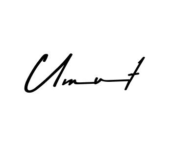 Use a signature maker to create a handwritten signature online. With this signature software, you can design (Asem Kandis PERSONAL USE) your own signature for name Umut. Umut signature style 9 images and pictures png