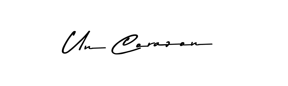 The best way (Asem Kandis PERSONAL USE) to make a short signature is to pick only two or three words in your name. The name Un Corazon include a total of six letters. For converting this name. Un Corazon signature style 9 images and pictures png