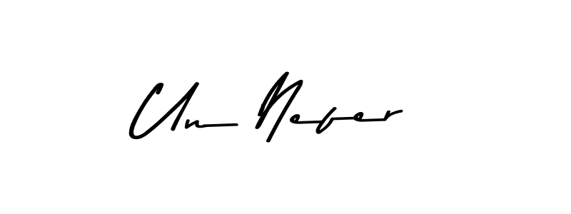 Make a beautiful signature design for name Un Nefer. Use this online signature maker to create a handwritten signature for free. Un Nefer signature style 9 images and pictures png