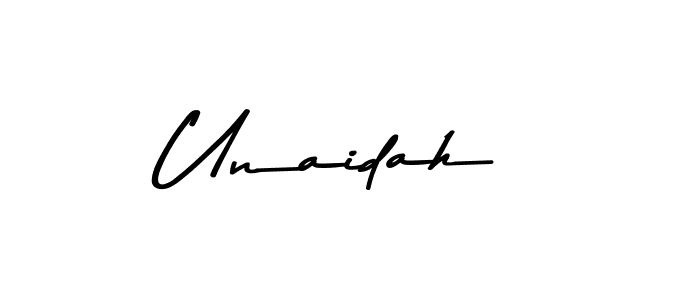 Here are the top 10 professional signature styles for the name Unaidah. These are the best autograph styles you can use for your name. Unaidah signature style 9 images and pictures png