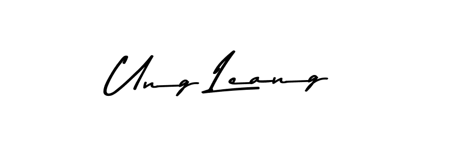 Also You can easily find your signature by using the search form. We will create Ung Leang name handwritten signature images for you free of cost using Asem Kandis PERSONAL USE sign style. Ung Leang signature style 9 images and pictures png