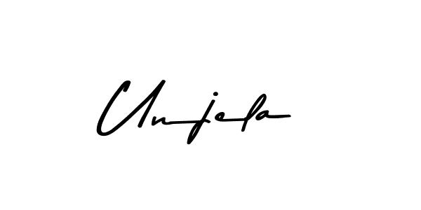 Also You can easily find your signature by using the search form. We will create Unjela name handwritten signature images for you free of cost using Asem Kandis PERSONAL USE sign style. Unjela signature style 9 images and pictures png