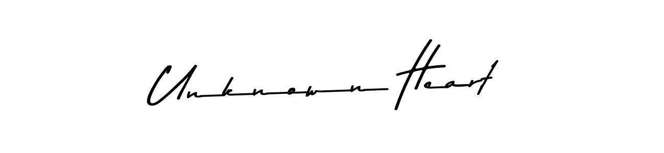 Also You can easily find your signature by using the search form. We will create Unknown Heart name handwritten signature images for you free of cost using Asem Kandis PERSONAL USE sign style. Unknown Heart signature style 9 images and pictures png
