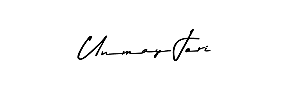 Design your own signature with our free online signature maker. With this signature software, you can create a handwritten (Asem Kandis PERSONAL USE) signature for name Unmay Jori. Unmay Jori signature style 9 images and pictures png