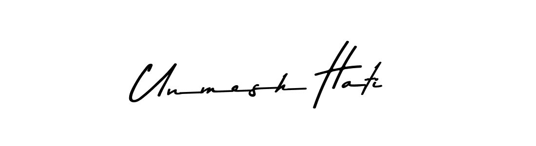 Make a short Unmesh Hati signature style. Manage your documents anywhere anytime using Asem Kandis PERSONAL USE. Create and add eSignatures, submit forms, share and send files easily. Unmesh Hati signature style 9 images and pictures png