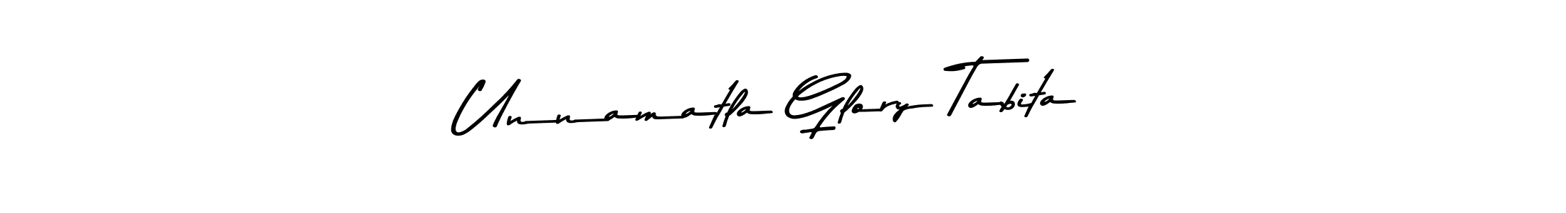 How to Draw Unnamatla Glory Tabita signature style? Asem Kandis PERSONAL USE is a latest design signature styles for name Unnamatla Glory Tabita. Unnamatla Glory Tabita signature style 9 images and pictures png