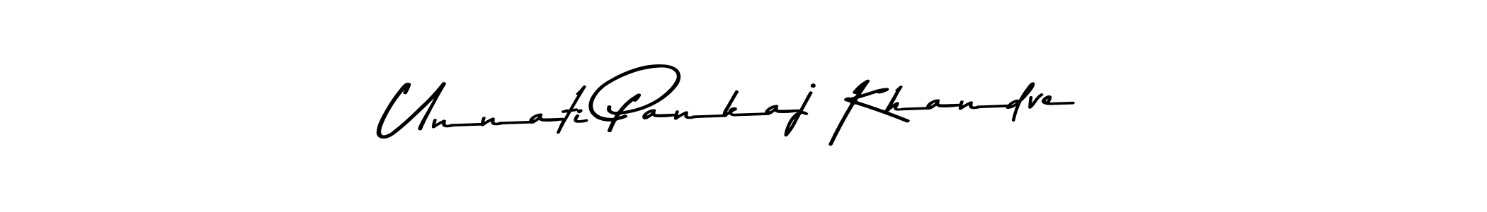 Here are the top 10 professional signature styles for the name Unnati Pankaj Khandve. These are the best autograph styles you can use for your name. Unnati Pankaj Khandve signature style 9 images and pictures png