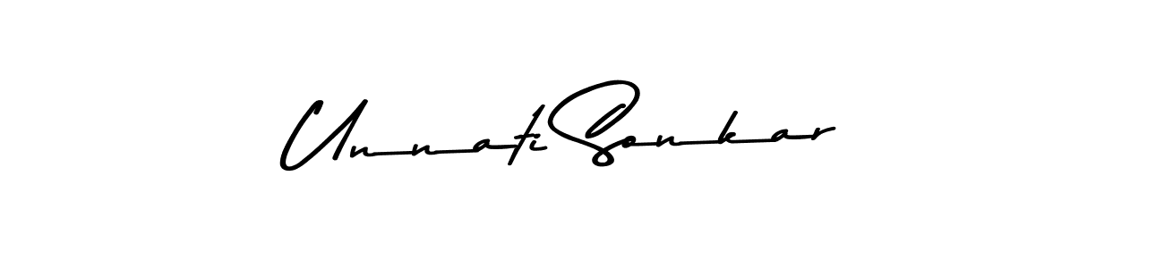 This is the best signature style for the Unnati Sonkar name. Also you like these signature font (Asem Kandis PERSONAL USE). Mix name signature. Unnati Sonkar signature style 9 images and pictures png