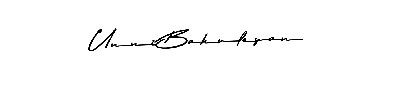 Make a beautiful signature design for name Unni Bahuleyan. Use this online signature maker to create a handwritten signature for free. Unni Bahuleyan signature style 9 images and pictures png