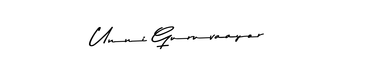 You can use this online signature creator to create a handwritten signature for the name Unni Guruvaayor. This is the best online autograph maker. Unni Guruvaayor signature style 9 images and pictures png