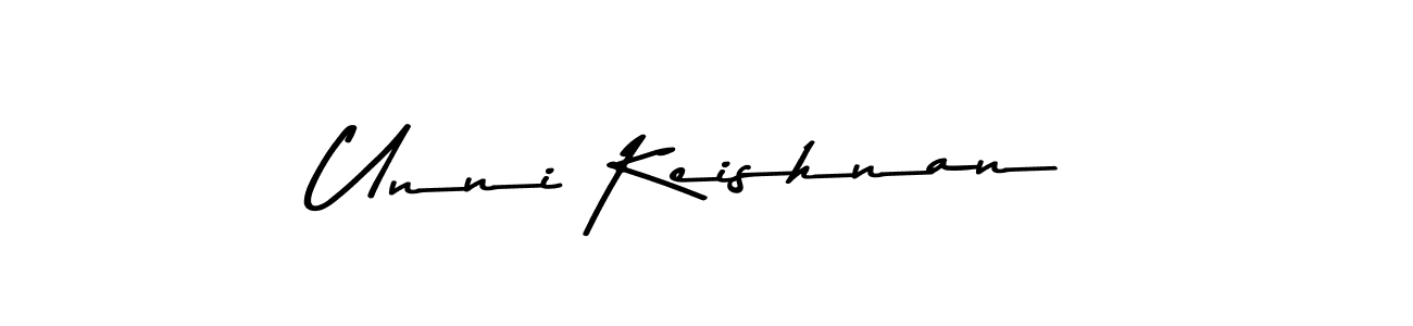 if you are searching for the best signature style for your name Unni Keishnan. so please give up your signature search. here we have designed multiple signature styles  using Asem Kandis PERSONAL USE. Unni Keishnan signature style 9 images and pictures png