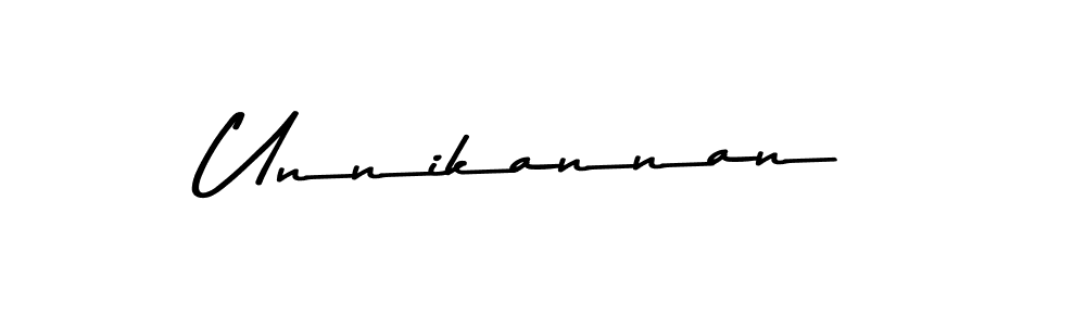 Asem Kandis PERSONAL USE is a professional signature style that is perfect for those who want to add a touch of class to their signature. It is also a great choice for those who want to make their signature more unique. Get Unnikannan name to fancy signature for free. Unnikannan signature style 9 images and pictures png
