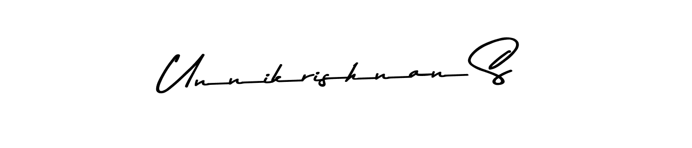 Here are the top 10 professional signature styles for the name Unnikrishnan S. These are the best autograph styles you can use for your name. Unnikrishnan S signature style 9 images and pictures png