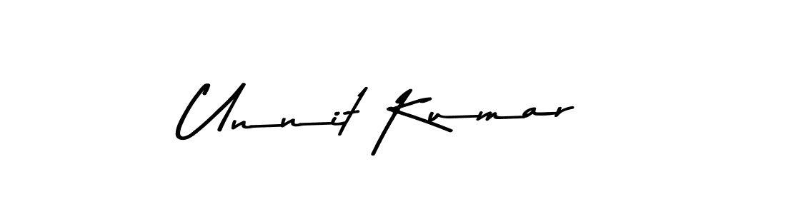 You should practise on your own different ways (Asem Kandis PERSONAL USE) to write your name (Unnit Kumar) in signature. don't let someone else do it for you. Unnit Kumar signature style 9 images and pictures png