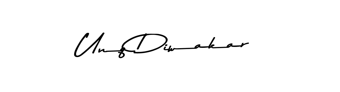 Make a beautiful signature design for name Unq Diwakar. Use this online signature maker to create a handwritten signature for free. Unq Diwakar signature style 9 images and pictures png