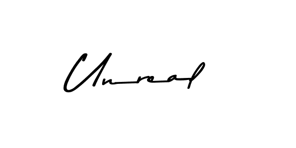 This is the best signature style for the Unreal name. Also you like these signature font (Asem Kandis PERSONAL USE). Mix name signature. Unreal signature style 9 images and pictures png