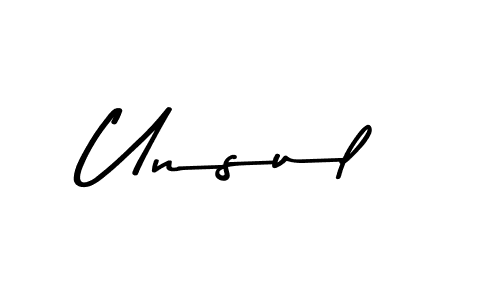 How to Draw Unsul signature style? Asem Kandis PERSONAL USE is a latest design signature styles for name Unsul. Unsul signature style 9 images and pictures png