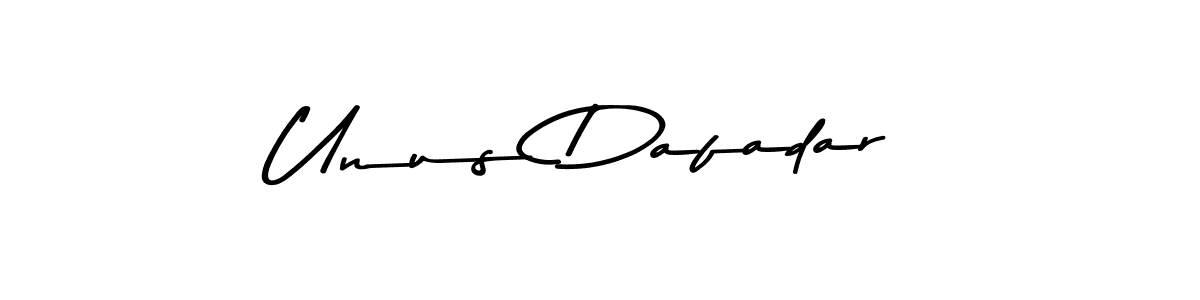 Make a beautiful signature design for name Unus Dafadar. With this signature (Asem Kandis PERSONAL USE) style, you can create a handwritten signature for free. Unus Dafadar signature style 9 images and pictures png