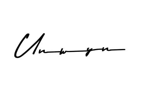 Make a beautiful signature design for name Unwyn. Use this online signature maker to create a handwritten signature for free. Unwyn signature style 9 images and pictures png